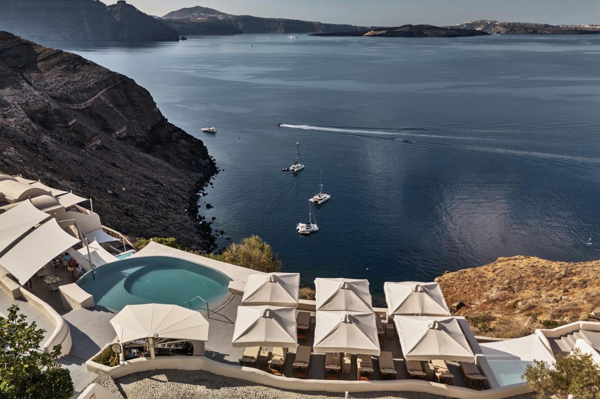 Mystique, A Luxury Collection Hotel, Santorini (Adults Only) Ía Kültér fotó