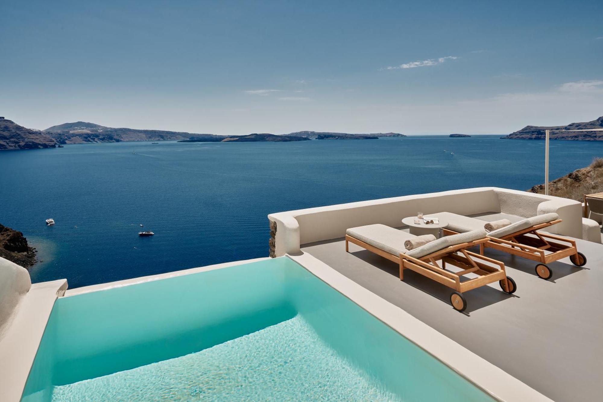 Mystique, A Luxury Collection Hotel, Santorini (Adults Only) Ía Kültér fotó