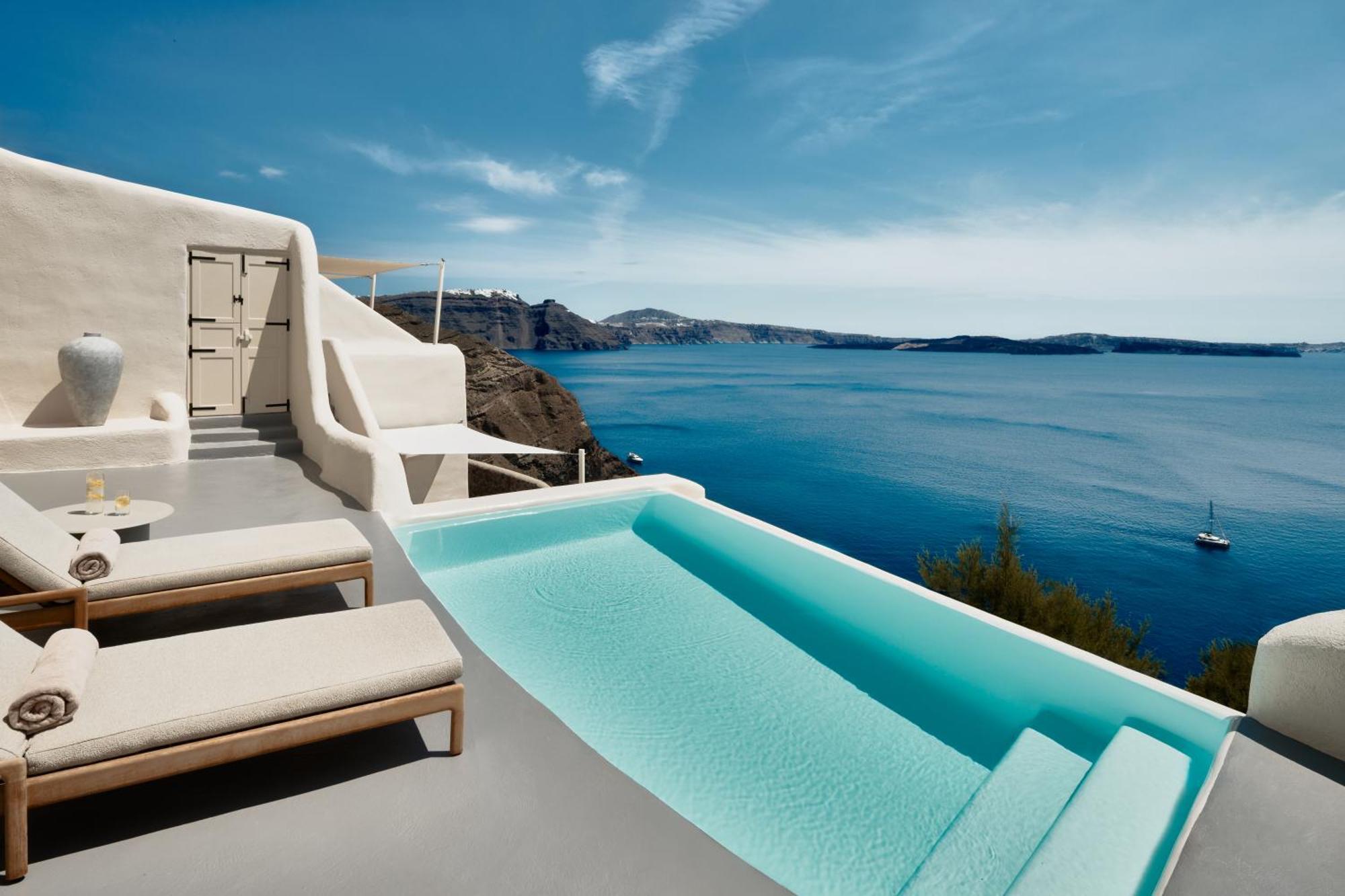 Mystique, A Luxury Collection Hotel, Santorini (Adults Only) Ía Kültér fotó